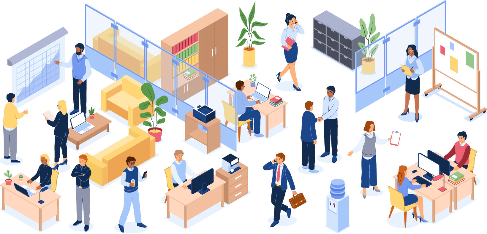 会社概要イラスト