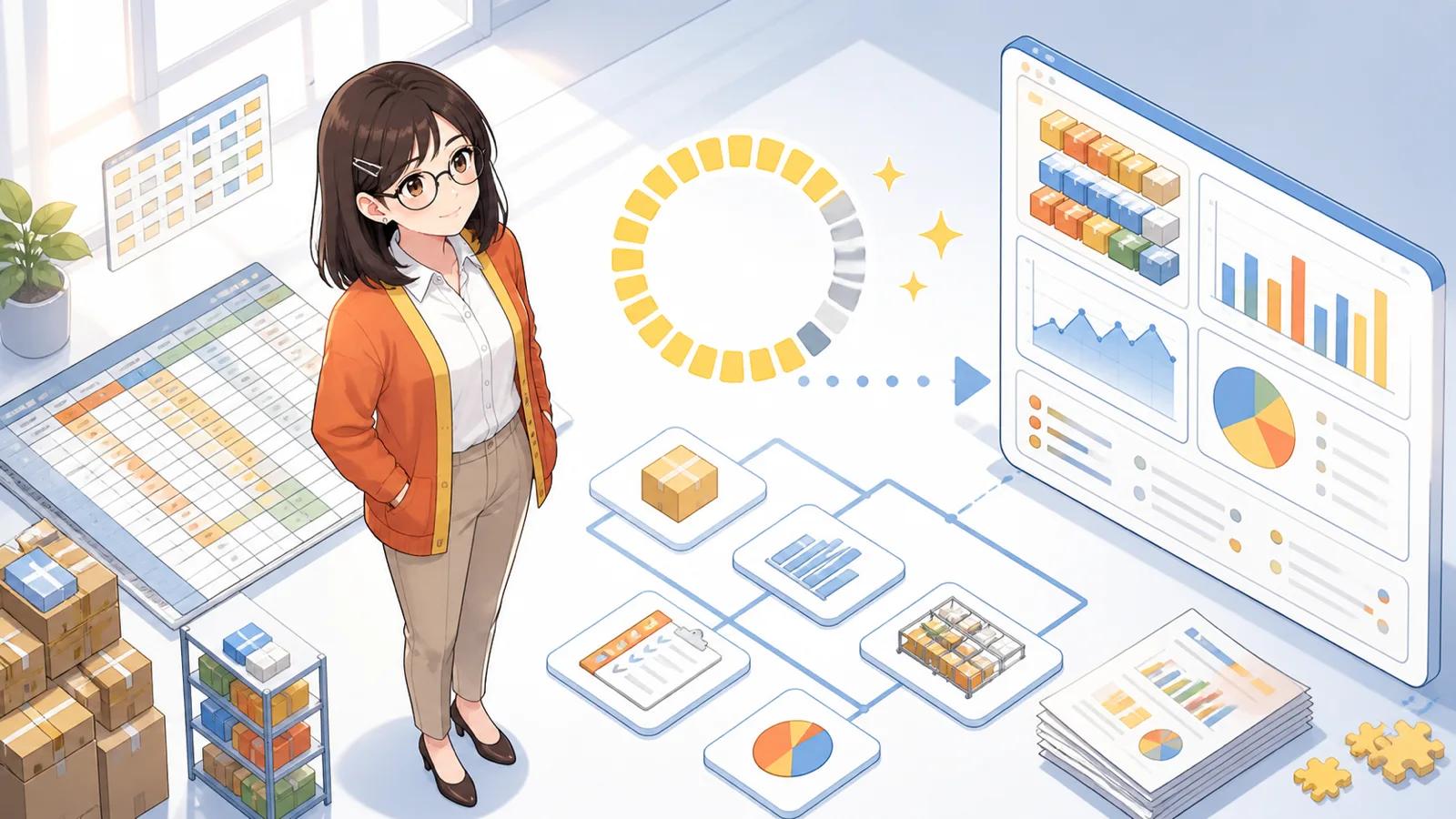 在庫管理をエクセルからアプリへ｜在庫管理アプリの選び方と自社開発の判断